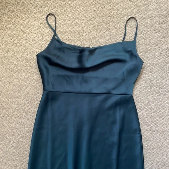 BHLDN Sachin & Babi Dark Green Cali Dress - Picture 3 of 9